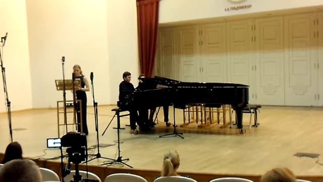 Т Бакиханов. Соната для флейты и фортепиано