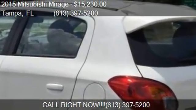 2015 Mitsubishi Mirage ES 4dr Hatchback 5M for sale in Tampa смотреть онлайн