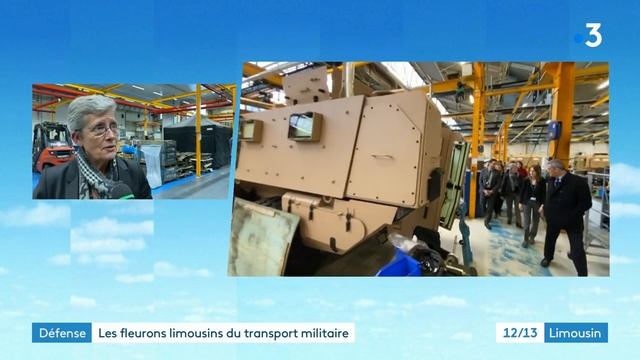 Limoges : Geneviève Darrieussecq chez Texelis et Arquus, producteurs de véhicules militaires