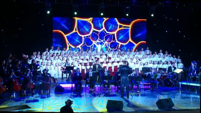 Выступление хора и оркестра на Дне работника культуры смотреть онлайн