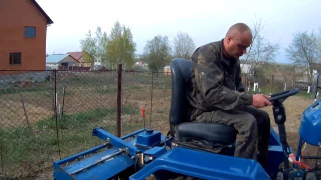 Garden Scout T-25 Тест фрези смотреть онлайн