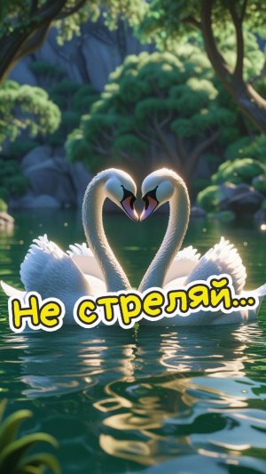 Невероятно трогательная песня "Пожалей лебедей..."