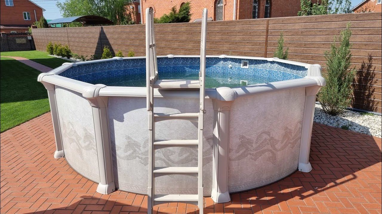 Пленка для Бассейна под мозаику - Прочная, Толстая, Долговечная. Лайнер ПВХ в каркасном бассейне смотреть онлайн