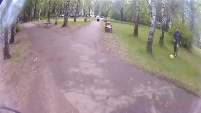 ВЛОГ: КАТАНИЕ НА ВЕЛОСИПЕДЕ ПО ДЗФС смотреть онлайн