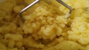 Картофельные зразы с твердым сыром