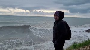 Волны на Черном море / Olas en mar Rusia
