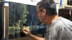 Тишина. Пишем акрилом. Художник - композитор: Юшкевич Виктор