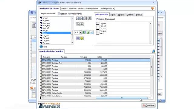 Filtro Reportes XML смотреть онлайн