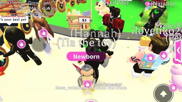 Part 2Trade ing free teacher apples to legendary pet in adopt me