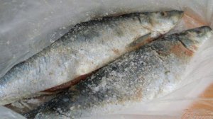 Домашняя селедочка сухого посола