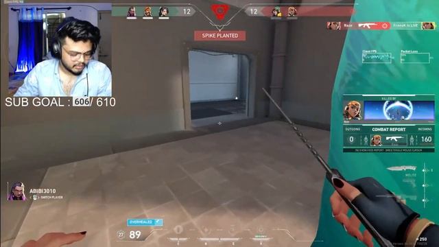 🔴Silver to iron in a single stream  |ONLY SOLO QUEUE | FreeaK Is LIVE VALORANT | Join Noww 🔴