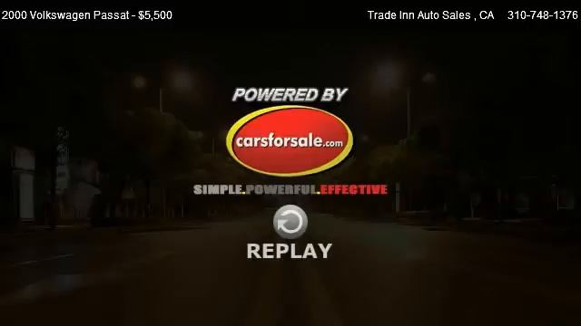 2000 Volkswagen Passat GLS - for sale in BellFlower, CA 90706 смотреть онлайн