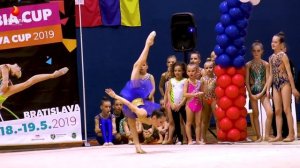 Kristina Ternovskaya Demonstration performance  Danuiba Cup 2019 Bratislava