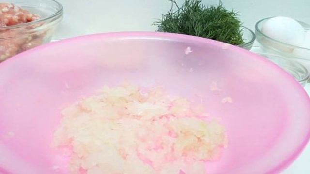 Оладьи из куриного фарша