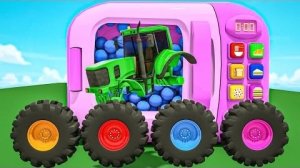 Песня для бинго - Исследование автозапчастей - Детские стишки и песенки для малышей