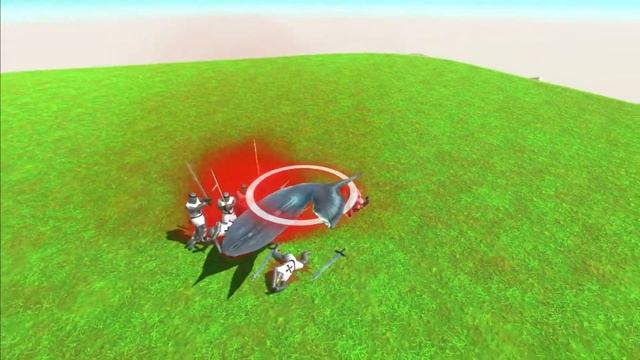 Teutonic knights VS Giant Piranha -Animal Revolt Battle Simulator-ARBS смотреть онлайн