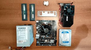 Amd Athlon x4 860k + ATI Radeon HD 3650 PC Build! #1 (360p)