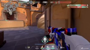 Valorant - Neon - Ares Ace