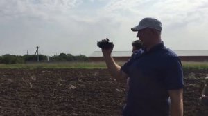 Станица Тбилисская Краснодарского края работа плуга ПБС 7