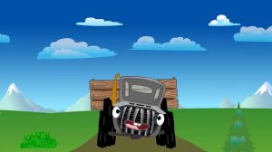 РАЗНОЦВЕТНЫЙ ТРАКТОР "ПО ПОЛЯМ"