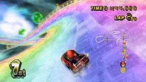 Mario Kart Wii 4k 60FPS Rainbow Road