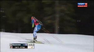 Биатлон Кубок мира Гонка преследования Женщины Трансляция 21.03.15 из Ханты Мансийска