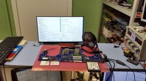 Матплата Asus GL702VMK заказ 19004 - контрольный запуск.