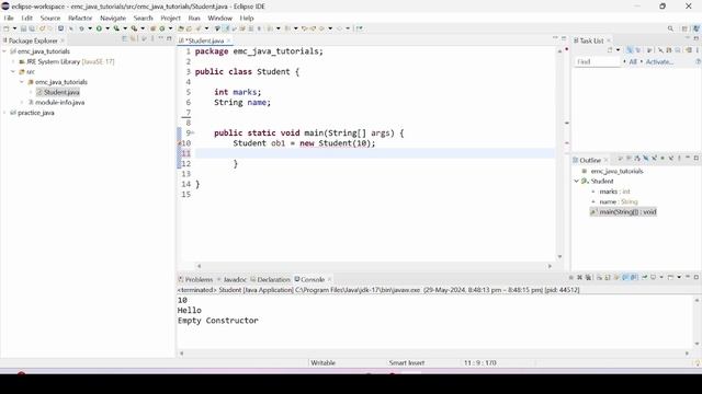 #30 Constructor Overloading in Java | In Tamil | Java Tutorial Series | Error Makes Clever