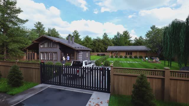 3D визуализация для строительной компании.