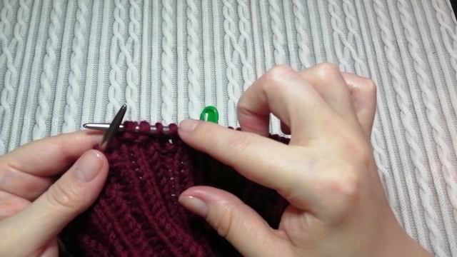 Шапка ТЫКОВКА из толской пряжи. Экспресс МК. смотреть онлайн