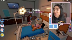PREGNANT in ROBLOX MAPLE HOSPITAL!! (Roblox)