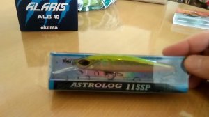 Распаковка посылки с воблером TsuYoki Astrolog 115 SP