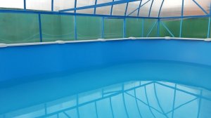 Овальный каркасный бассейн 7.3х3.7х1.35 - сборка под ключ своими руками морозоустойчивого бассейна
