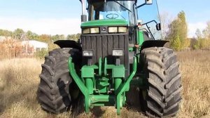 Разгрузка и обзор трактора John Deere 8200