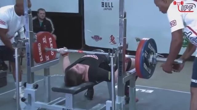 Волбенко Михаил  Первенство мира по жиму 2018