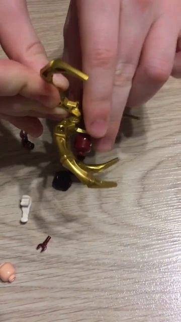 Сборка Лего мини фигурки человека паука смотреть онлайн