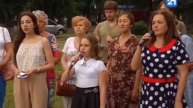Флешмоб "Память во имя Мира"