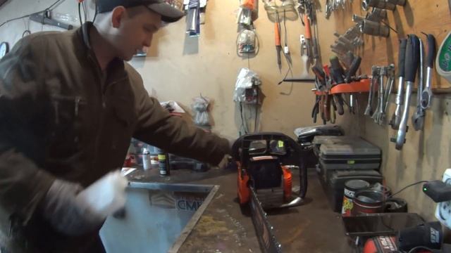 Купил в гараж крутую бензопилу за 4500 РУБ !!!! Обзор CARVER PROMO PSG-52-18. смотреть онлайн