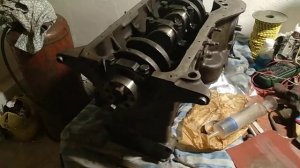 компрессор из двигателя ваз. сборка блока.