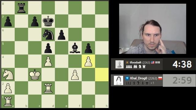 SZALONA OBRONA NIMZOWITSCHA! Walka do ostatnich sekund! Droga do 2400 # 247
