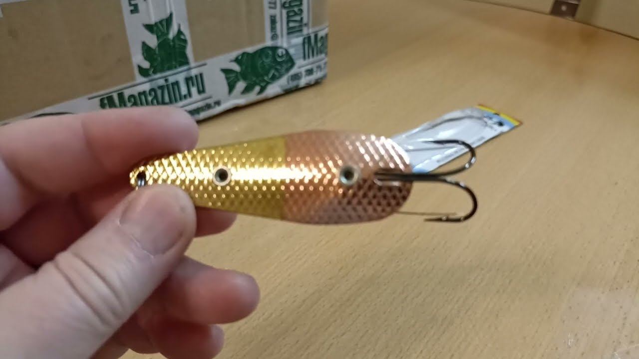 Распаковка посылки с блесной BAT 5353 по заказу Fmagazin