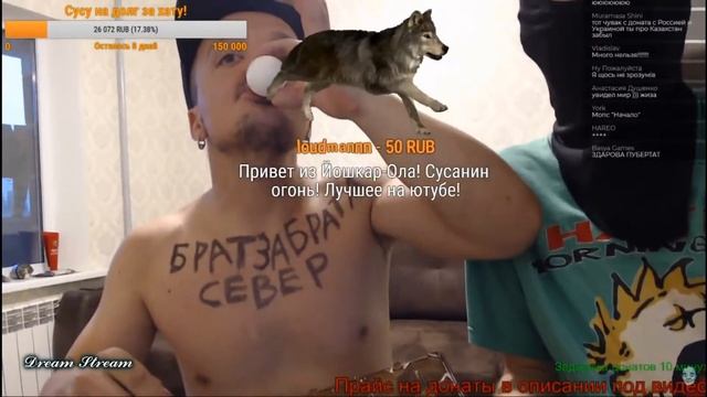 Супер сус стрим второй. Супер сус выпил 10 сырых яиц Пубертат видел мир смотреть онлайн