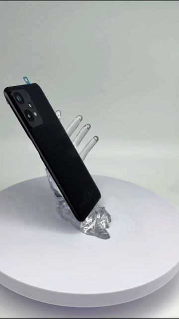 Задняя крышка для OnePlus Nord CE 2 Lite 5G чёрная (Black Dusk) со стеклом камеры (11001058114165)