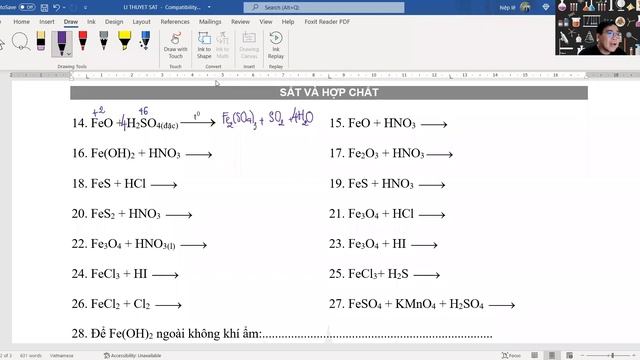 LÍ THUYẾT SẮT VÀ HỢP CHẤT смотреть онлайн