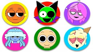 Sprunki cubes | GUESS which Sprunki character will come out of the cubes. Pt.12(Re) Rose vs Aurelia