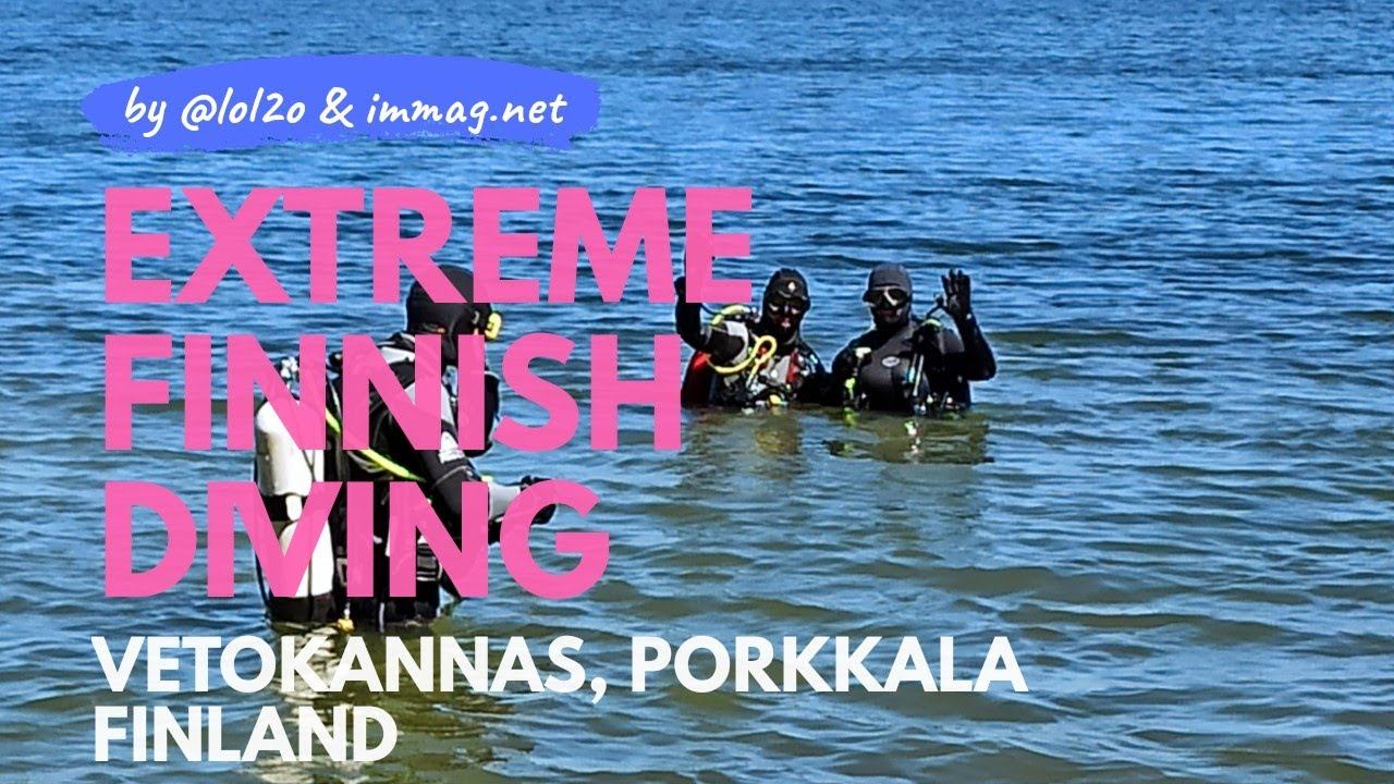 Extreme Finnish Diving - Суровый финский дайвинг - by lol2o