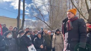 Житель Лосиноостровского района против эстакады.