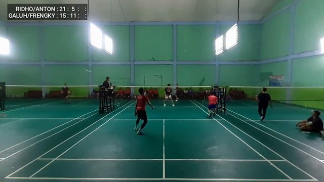 final Badminton Partai 2 || NNJ INTERN BEREGU PLUS || GALUH/FRENGKY VS ANTON/RIDHO смотреть онлайн