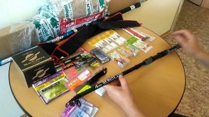 Распаковка посылки с удилищем Miwa Sprint (2,4м)