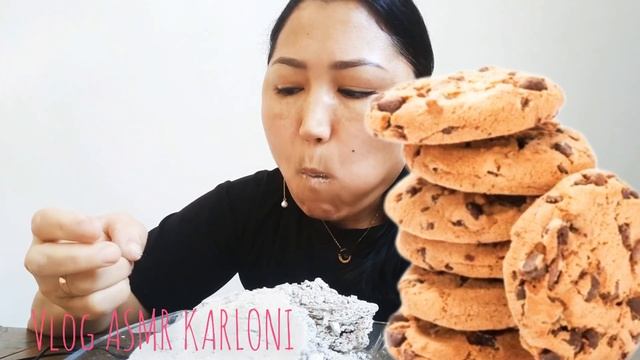 MUKBANG. ASMR. Shortbread. crunch